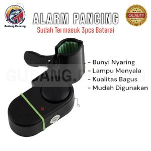 Alarm Pancing Ikan untuk Night Fishing | Alarm Strike Ikan untuk pancing malam