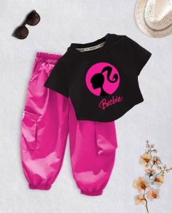 set crop barbiee joger