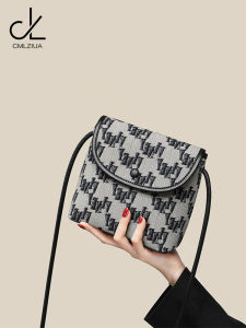 CMLZIUA Womens Crossbody Phone Bag High-End Design British Style Polyester Lining Zipper Closure Daily Use Soft Leather