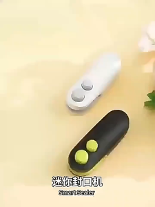 2in1 Vacuum Bag Sealing Machine Portable Snack Plastic Sealer Handheld Sealer Food Packaging Heat Sealer For Home