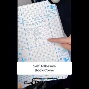 Sampul Buku PVC Stikerdiamond Self Adhesive: Pelindung Buku Sekolah LKS Tebal