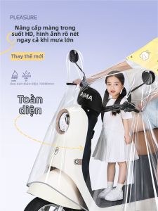 Áo Mưa Chống Thấm cho Mẹ và Con 2 người