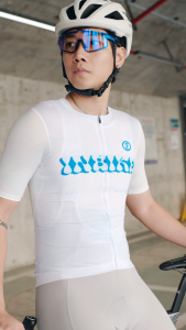 INBIKE New Mens Cycling Jersey Breathable Road Cycling Jersey Short Sleeve Mountain Bike Cycling Jersey with Three Pockets