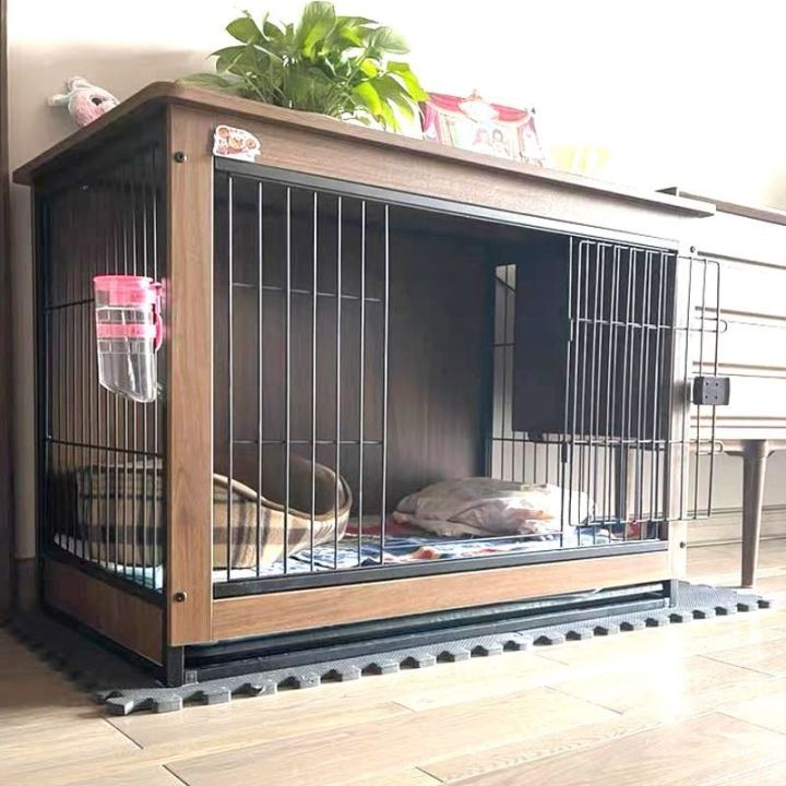 Dog Crate Wooden Pet Indoor Shiba Inu Small Dogs Dog Fence Household