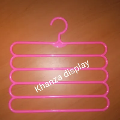 Hanger display jilbab 5 in1 Hanger kotak Gantungan serbaguna hanger handuk kerudung