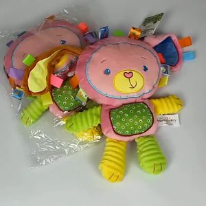 Happy Monkey Baby Plush Toy Rattle Teether 20X35cm