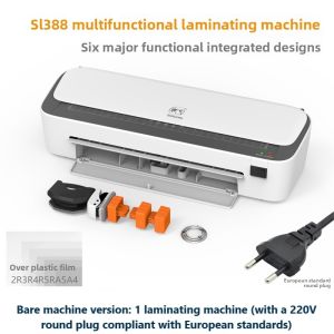 Laminating MachineSL388Intelligent TemperatureControl with Rapid Preheating6IN1Multifunctional Photo and Document Laminator