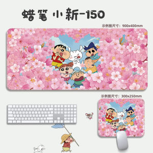 Bandai | Crayon Shin chan Anime Mouse Pad Large Office Esports Game Pads Cute Cartoon Computer Keyboard Mat Notebook Non slip Table Rug