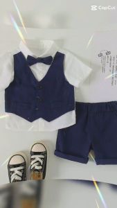Bộ quần ấo set đồ bé trai giả gile nhiều màu sắc dễ chọn lựa phù hợp mọi dịp mặc- T16