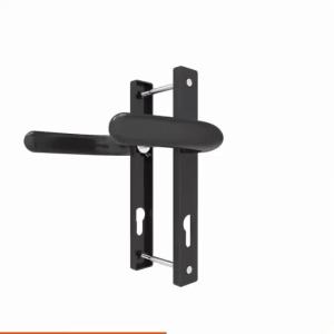 Aluminum alloy handle for Aluminum alloy door black white 85mm center distance hole distance 193mm  115mm