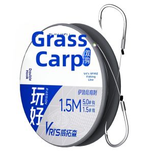 WEITUOSEN | Dây Líp Không Rối Đã buộc sẵn Cặp Móc Ise Ni Dụng Cụ Câu Cá