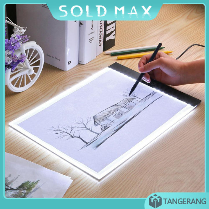 A4 Trace Board/Drawing Tracing Board/Papan Jiplak/Copy Board