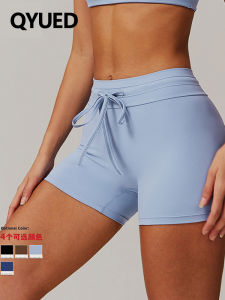 Womens High-Waist Yoga Shorts Breathable Elastic Fitness Pants Cloud Sensation Butt Lifting Quick Dry Moisture Wicking Gym Shorts