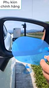 Bộ 4 Miếng Fim Nano Dán Gương Kính Chống Nước Chống Sương Mù  Tăng Độ Sáng Cho Gương Ô Tô