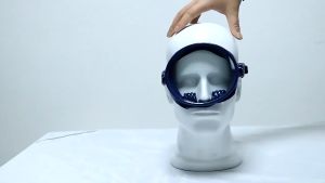 Diving Mask Frameless Design Top Grade Silicone Strap Tempered Glass Dive Oval Swimming Mask With Adjustable Strap