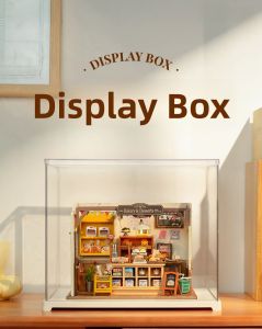 DIY Miniature House Model Handmade Bread Shop Assembly Puzzle Scene Female Version Wooden Building Toy for Teenagers And Adults