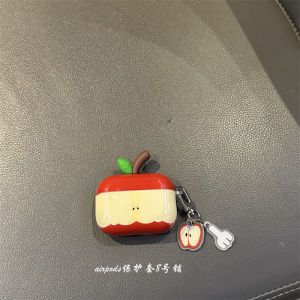 Cute 3D Red  Airpods pro Case Compatible with 3rd And 4th Generation Airpods Hard TPU Shell Protective Cover for  Earphones