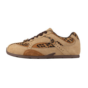 MRA | Leopard Print Retro Lightweight Sports Casual Shoes