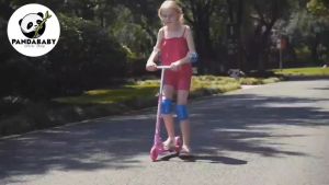 Kid Scooters 2ล้อ สกู๊ตเตอร์เด็ก Outdoor Sport Scooter ล้อมีไฟ LED ปรับได้ 3 ระดับ รับน้ำหนักได้ถึง 50กิโลกรัม สกู๊ตเตอร์เด็ก