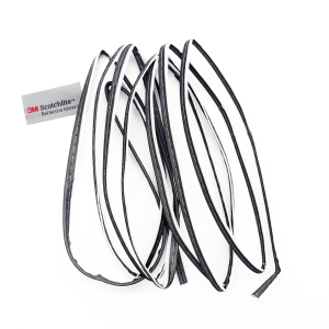 3M Reflective Piping Sewing Tape 3-Meters | 10mm Wide Edging for Clothing Bags Textiles | Silver & Black