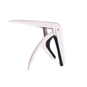 Guitar Capo รุ่น mg-21 สีดำ และสีขาว สำหรับกีตาร์โปร่ง เบส อูคู กีตาร์ไฟฟ้า แถมปิ้คฟรี1อันจร้า ตัวสปริงยืดหยุ่นดีมากๆ