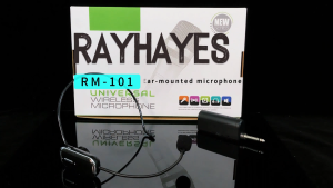 RAYHAYES Lapel Microphone Teacher Wireless with Cable and Receiver Unit for Teaching Use - Speaker