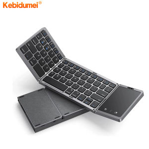 Bàn Phím Bluetooth không dây có thể gập lại Có Thể Sạc Lại Gấp Bàn Phím Di Động Cho PC Hệ điều hành điện thoại thông minh OS Android
