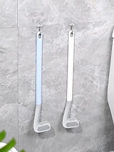 Sikat Toilet Silikon Bentuk Stik Golf Serbaguna GOLF