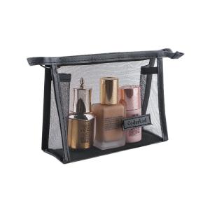 Transparent Mesh New Portable Large Capacity Makeup Bag