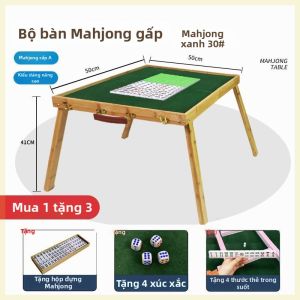 MOLORE | Bộ Bài Mạt Chược Gấp Di Động Mini