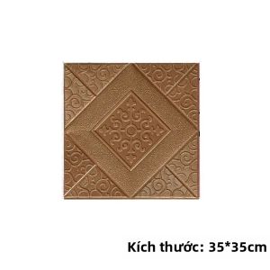 35x35cm Tấm Dán Tường 3D Tự Dính Chống Thấm Nước Chống Ẩm Phòng Ngủ Trang Trí Nhà Miếng Dán Phong Cách Hiện Đại Trang Trí Tường