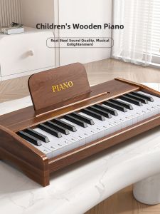 XIDIQI | High-end Wooden Electric Piano Toy for Children