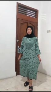 Paket Hemat Longdress 1PCS Sampai 5PCS Busui Friendly Bahan Rayon Super Adem