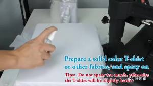 Heat Transfer Vinyl Remover DTF Remove Clothing DTF Remover for T - Shirts Canvas Hats DIY Heat Transfer Cleaning Tool Printer