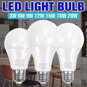 20W LED Ceiling Light Bulb E27 E14 Corn Lamp 220V Chandelier Balcony Bedroom Living Room Kitchen Home Lighting Cold/Warm White