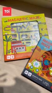 Toi - เกมลูกบอลเขาวงกต Magnetic Maze | เกมลูกบอลเขาวงกต พื้นฐานมันส์เขาวงกต Magnetic Maze Board Game from TOi