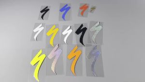 Cycling Fleet Works Sticker Mountain Bike Lightning Motorcycle Helmet Racing Decal