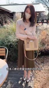 Canvas Tote Bag Japanese Multi-pocket Handbag with Zipper Top Handle Shoulder Bag Beg Wanita