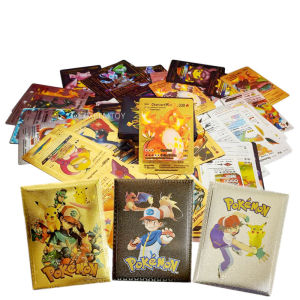 10Pcs Cards/Bag English Pokemon Cards Anime V GX EX Trainer Cards Game Energy Battle Booster Toys Collections For Kids Gift