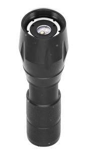 Đèn Pin LED UV 2 Trong 1 365nm & 395nm Đèn Đen Dùng Cho Việc Làm Cứng Nhựa Khoáng Chất Săn Bắn Phát Hiện Rò Rỉ Thân Nhôm Chống Nước