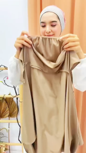 Hijab segitiga inner tali / kerudung segitiga inner jersey