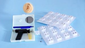 ILOVEDIY Safety Ear Piercing  Kit Disposable Disinfect Safety Earring Piercer Machine Studs Nose CLip Body Jewelry DIY Piercing Tool