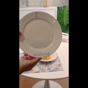 Weekend Soup Tableware Series/Piring Cangkir Mangkuk Aesthetic Ala Korea/Piring Vintage/Plate Bowl Mug Cup Korean Homecafe