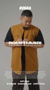Rompi MUSRI ROGBA: Rompi Sholat Muslim Pria XXL 2XL
