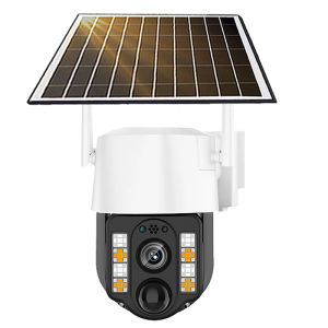 V380 Camera Wifi năng lượng mặt trời cam 5MP nhìn xuyên đêm HD thông minh CCTV An Ninh Gia đình không dây ngoài trời giám sát video máy ảnh