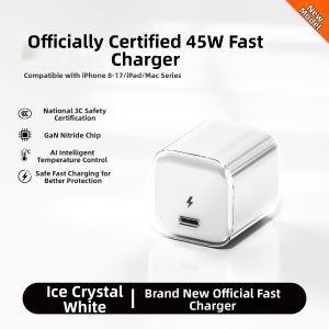 JZXS | GaN Fast Charging Adapter Compatible with Apple Devices
