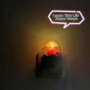 LAMPU TIDUR LED UNIK LUCU KARAKTER TELUR AWAN LAMPU TIDUR KOTAK