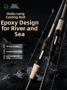 QIYUN OUTDOORS | Straight Handle Ultra-Hard Baitcasting Rod