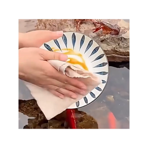 Set 10 Khăn Lau Xơ Mướp Đa Năng Siêu Thấm Hút Khăn Lau Bếp Tách Mỡ Làm Sạch Bếp Bàn ĂnMọi Bề Mặt-NIEVE