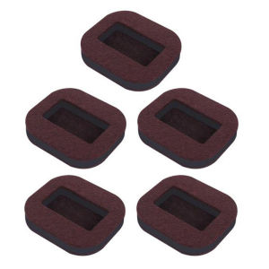 5pcs Office Chair Wheel Stopper Furniture Parts Caster Cup Prevents Scratches Wood Floor Carpet for Roller Feet Anti-slip Mat